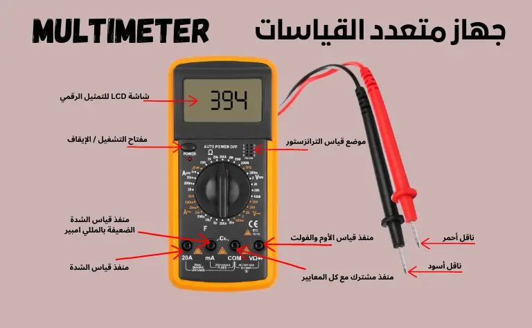 جهاز متعدد القياسات Multimeter