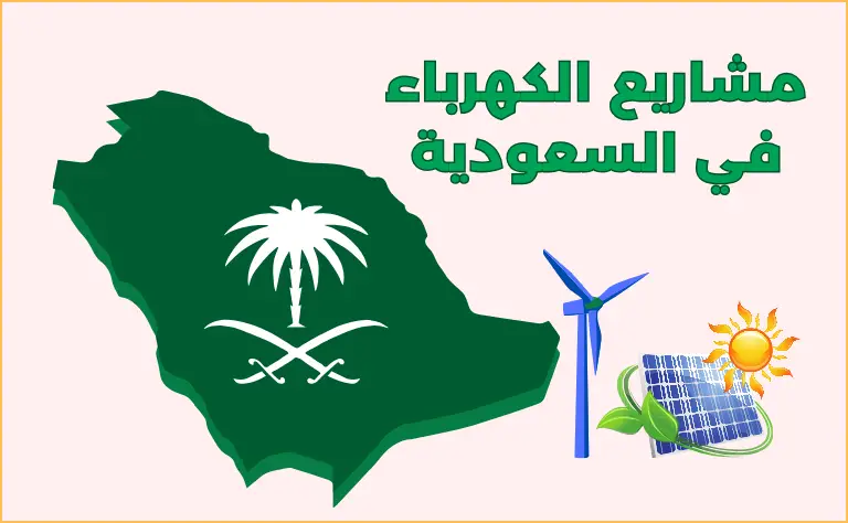 3 مشاريع الكهرباء في السعودية – رؤية 2030